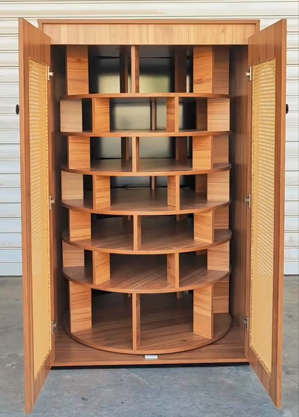 Pyvola™ Revolving Shoe Cabinet